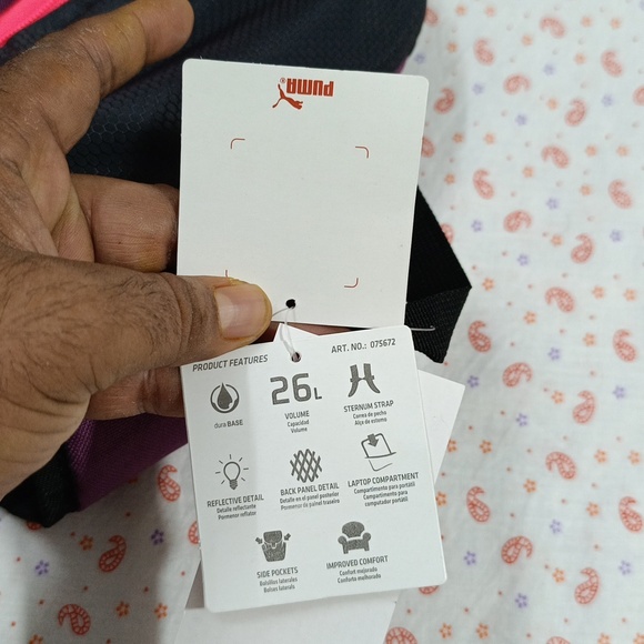 Puma Echo Backpack 26 litres. Fix Price. - Picture 8 of 9